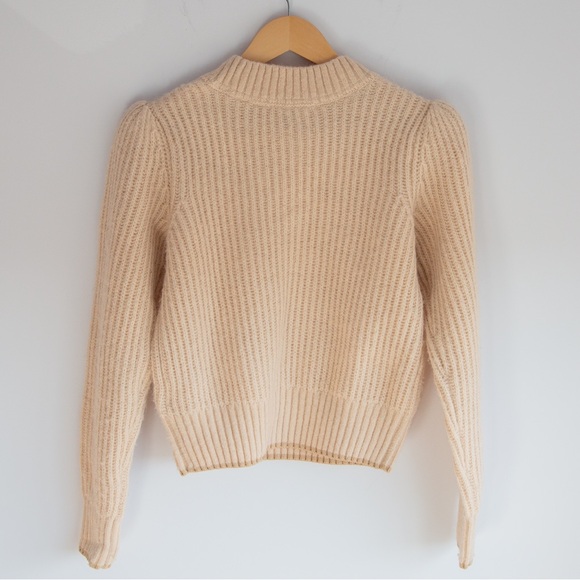 Scotch & Soda alpaca/wool blend puff sleeve pullover - Picture 5 of 7